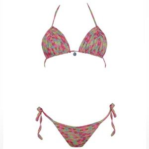 NWT crochet Sharay Italian bikini